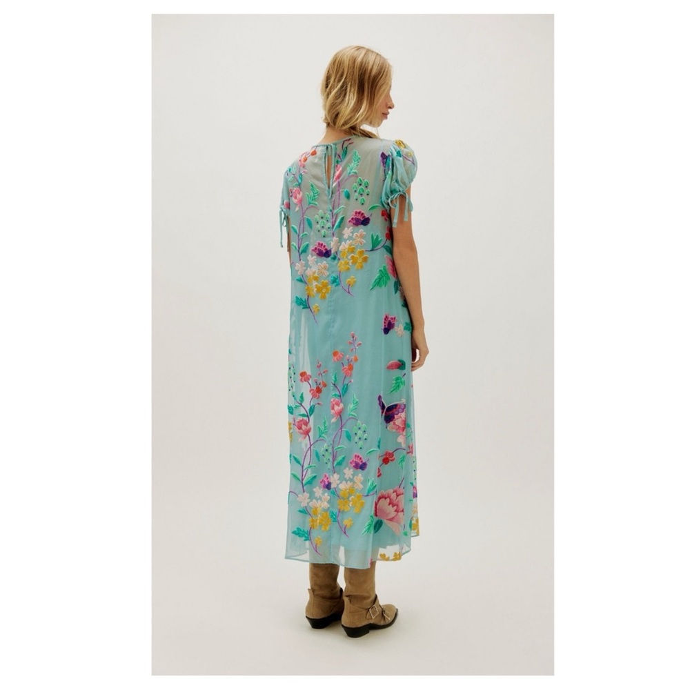 Free People Secret Garden Maxi Dress NWT Size Small - Picture 4 of 11